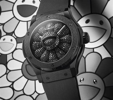 montre hublot classic fusion all black|Hublot x Takashi Murakami Classic Fusion All Black Watch .